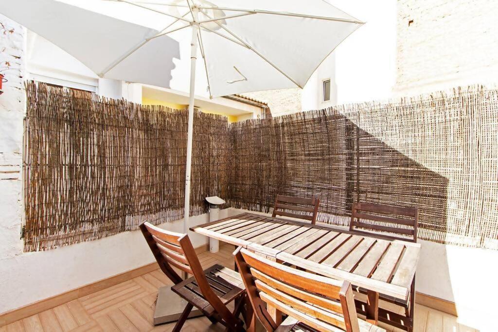 Apartamento Con Terraza Privada Cerca De La Playa Valencia Buitenkant foto